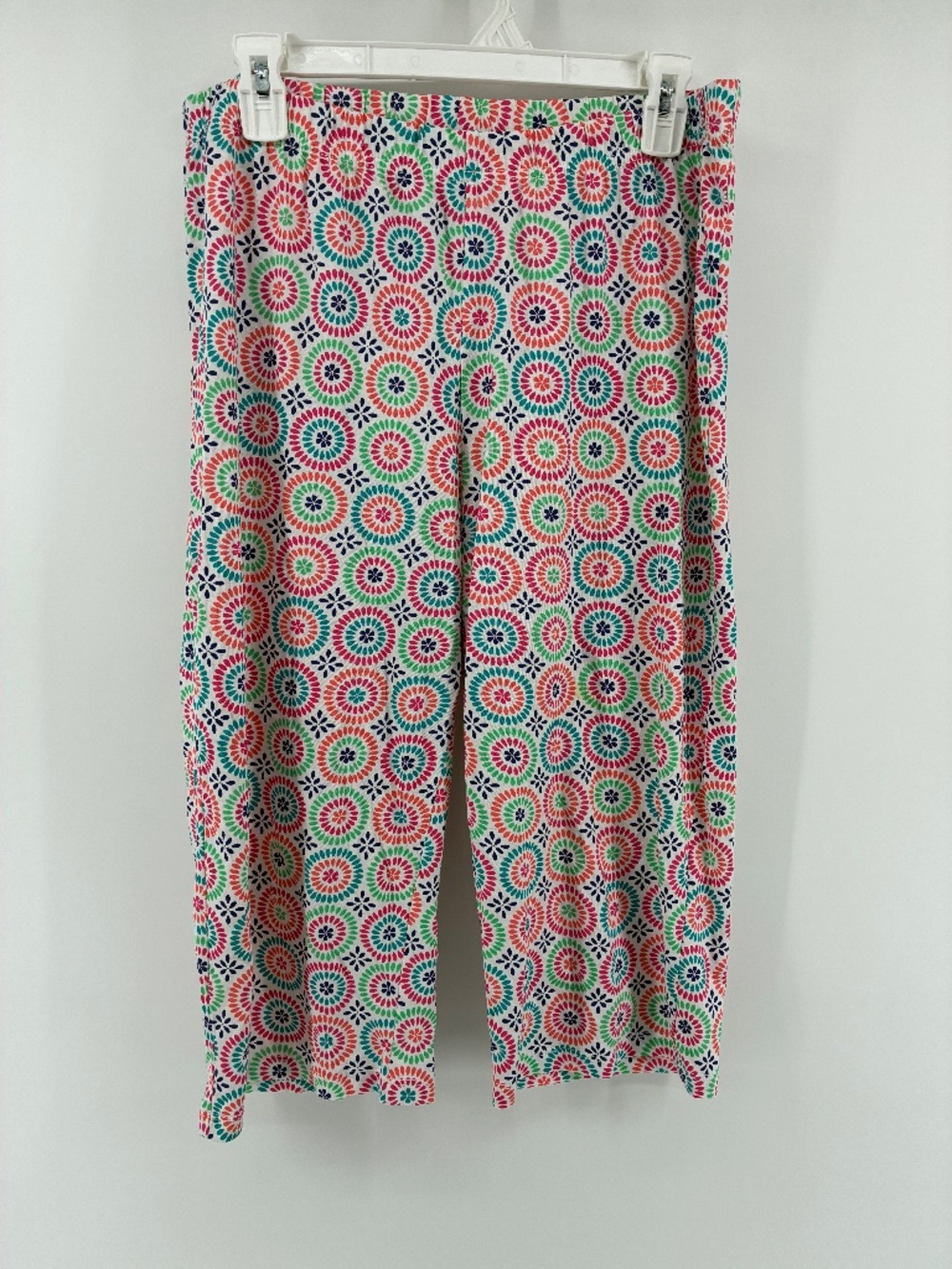 MASSIVE $10 SALE Printed Circle-Pattern Women’s Cropped Loose Fitting Pants